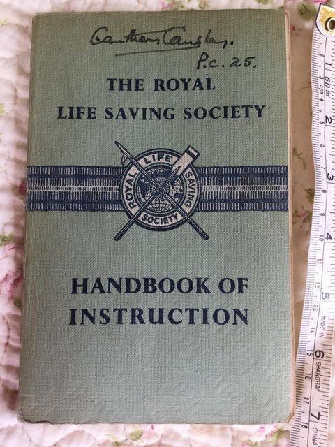 Preview of the first image of The Royal Life Saving Society Handbook of Instruction 1952.