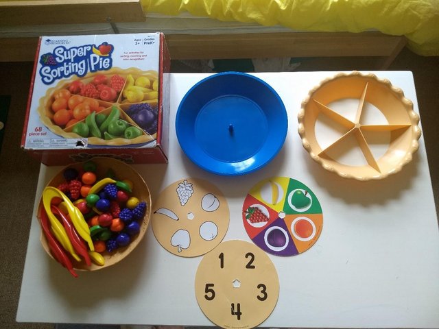 Image 3 of Learning Resources Super Sorting Pie