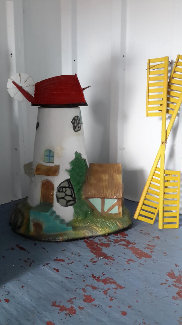 Preview of the first image of Garden windmill good condition garden ornament.