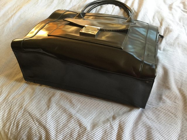 Image 4 of Large Black JOHN LEWIS COLLECTION Handbag