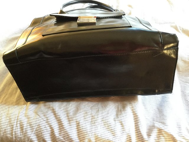 Image 10 of Large Black JOHN LEWIS COLLECTION Handbag