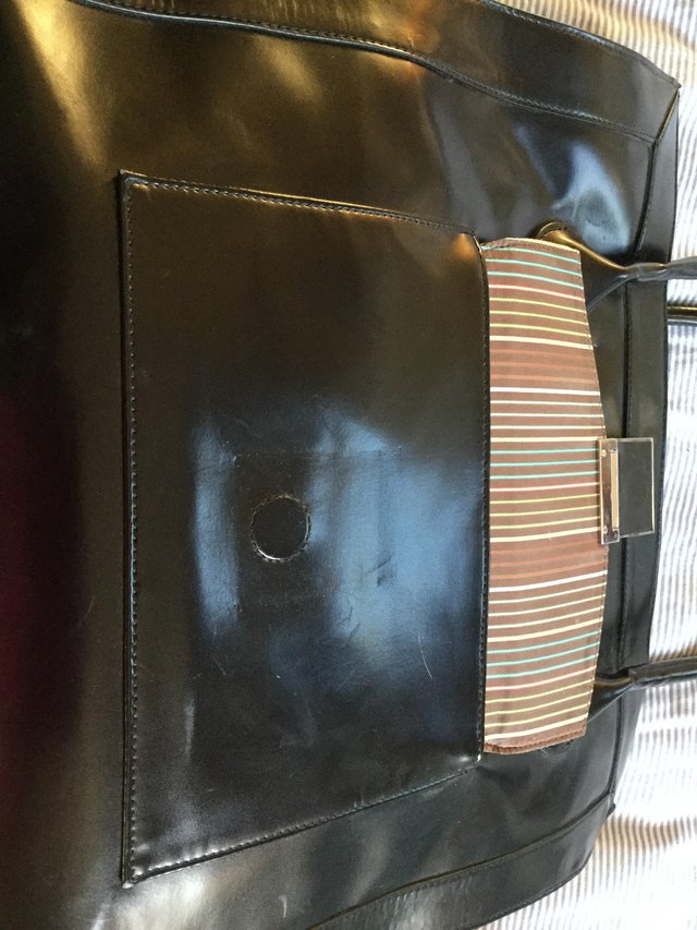 Image 16 of Large Black JOHN LEWIS COLLECTION Handbag