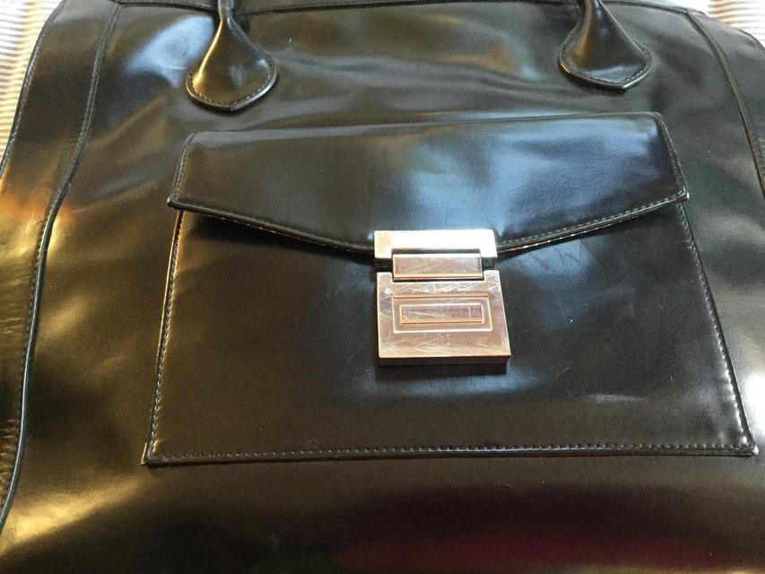 Image 17 of Large Black JOHN LEWIS COLLECTION Handbag