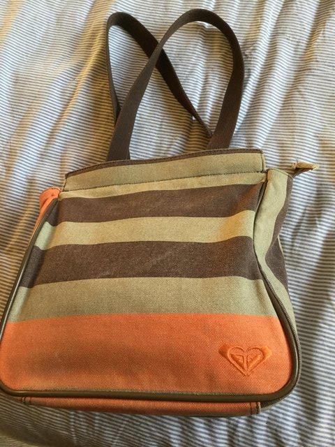 Image 2 of QUIKSILVER Stripey Tote Bag & Matching Coin Purse