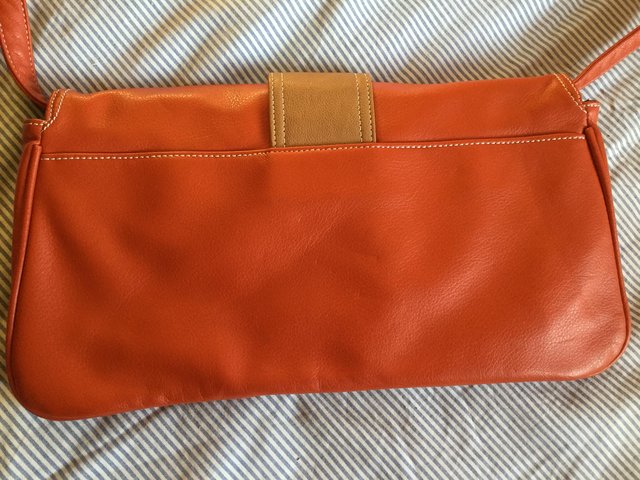 Image 8 of Chocolate & Ginger Tote & NEXT Burnt Orange Clutch