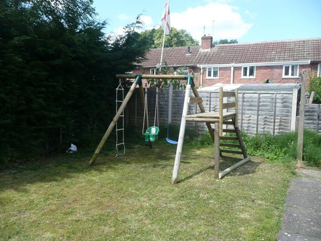 Image 2 of childs garden swing