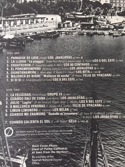 Image 3 of HOLIDAY IN MAJORCA Rare 1969 Stereo LP Vinyl