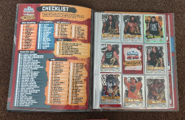 Image 2 of Topps WWE Slam Attax Takeover Bundle, Binder & Annual