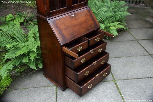 Image 24 of A TITCHMARSH AND GOODWIN BUREAU BOOKCASE DESK WRITING TABLE