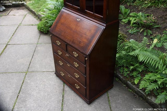 Image 27 of A TITCHMARSH AND GOODWIN BUREAU BOOKCASE DESK WRITING TABLE