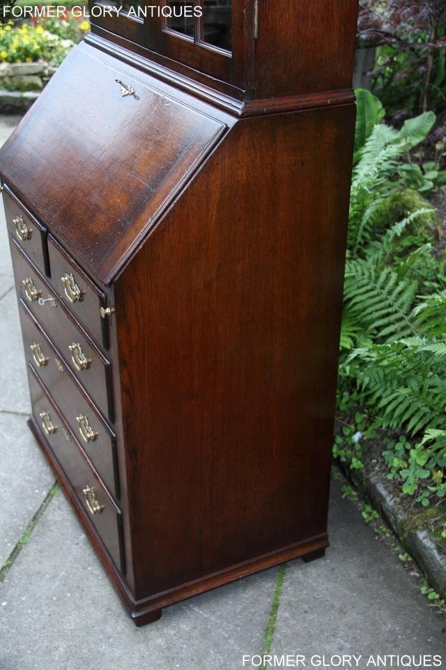 Image 30 of A TITCHMARSH AND GOODWIN BUREAU BOOKCASE DESK WRITING TABLE