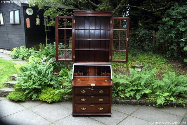 Image 39 of A TITCHMARSH AND GOODWIN BUREAU BOOKCASE DESK WRITING TABLE