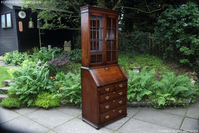 Image 48 of A TITCHMARSH AND GOODWIN BUREAU BOOKCASE DESK WRITING TABLE