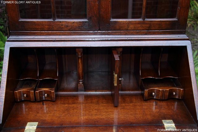 Image 56 of A TITCHMARSH AND GOODWIN BUREAU BOOKCASE DESK WRITING TABLE