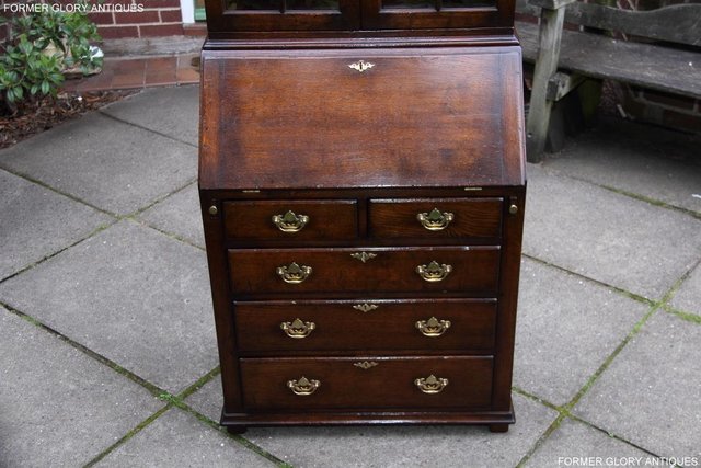 Image 61 of A TITCHMARSH AND GOODWIN BUREAU BOOKCASE DESK WRITING TABLE