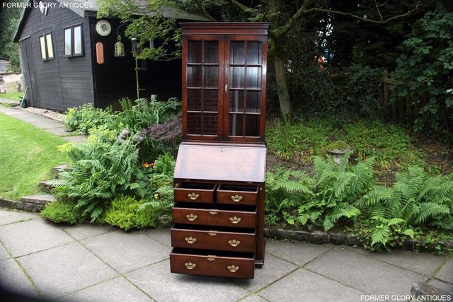 Image 88 of A TITCHMARSH AND GOODWIN BUREAU BOOKCASE DESK WRITING TABLE