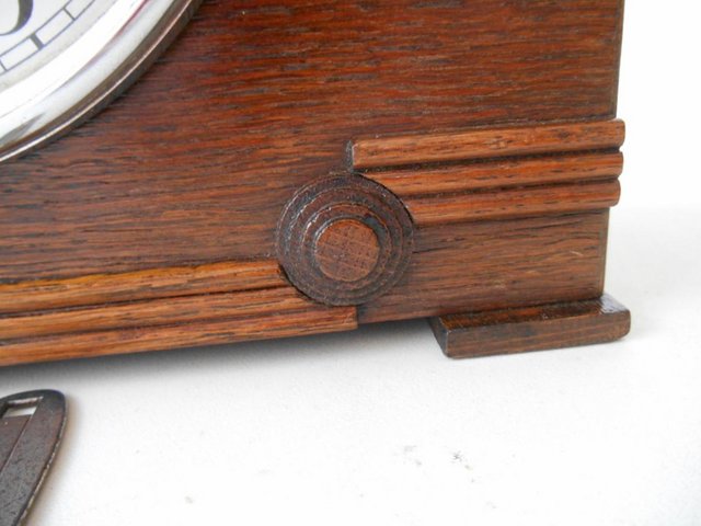 Image 2 of Westminster Chiming Mantle Clock