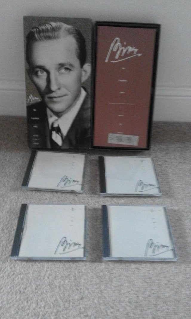 Preview of the first image of Bing Crosby 4 CD Box set - His Legendary Years.