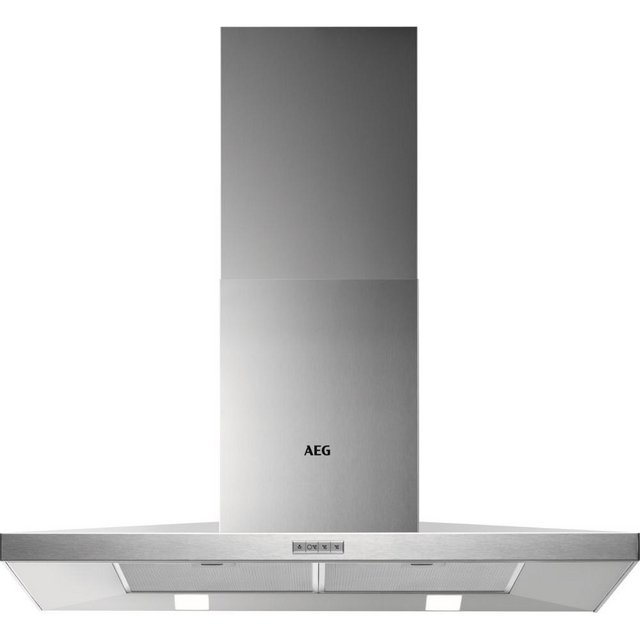 Preview of the first image of AEG 90CM CHIMNEY HOOD* 400-603 (m³/h)-S/S-3 SPEEDS-BARGAIN-.