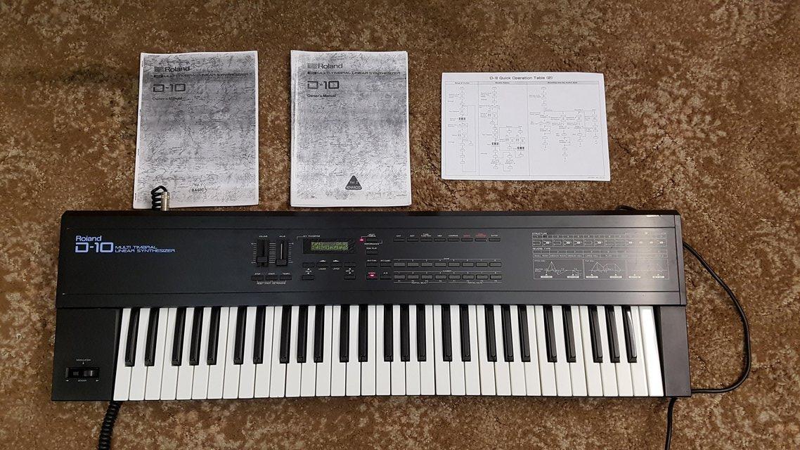 Preview of the first image of Roland D10.