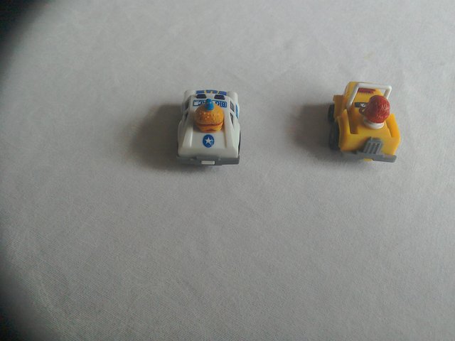 Preview of the first image of Collectable 1980's McDonald's Happy Meals Toy Cars.