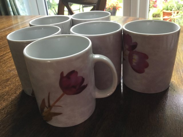 Preview of the first image of Set of 6 brand new Viners mugs.