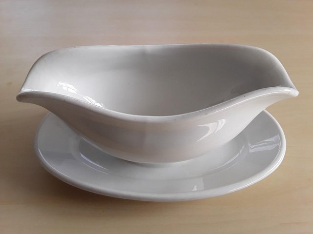 Preview of the first image of 1941 Luftwaffe mess hall gravy boat. VERY RARE COLLECTABLE I.