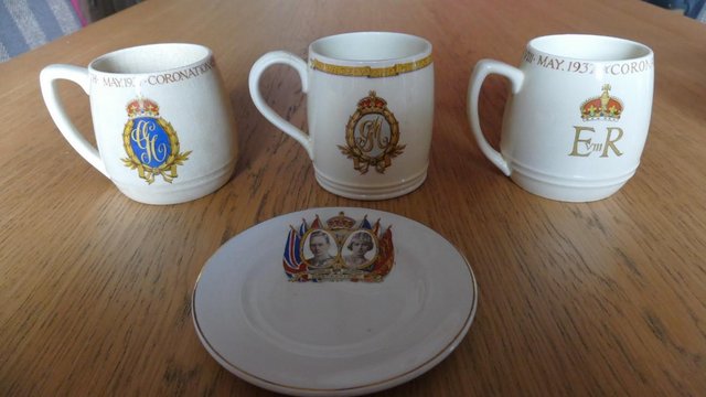 Preview of the first image of Commemorative mugs (Coronations & Jubilees).