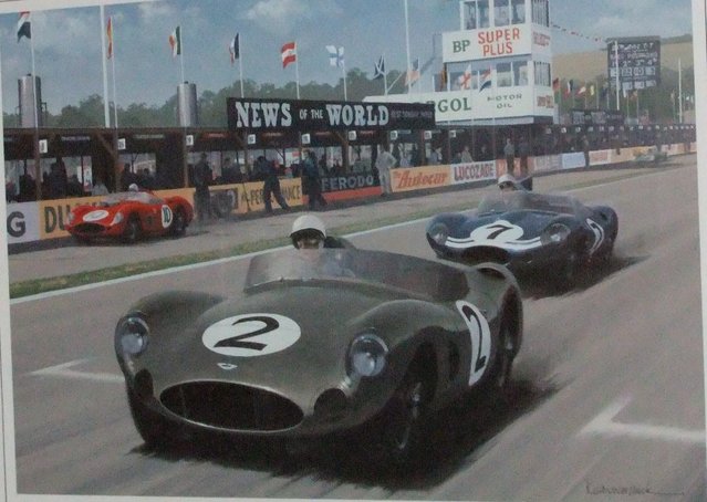 Preview of the first image of ASTON MARTIN WORLD CHAMPIONS" MULTI SIGNED & HIGHLY COLLECTA.