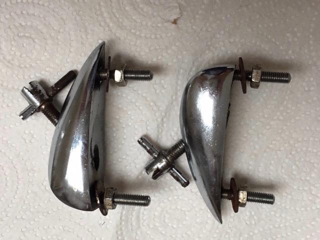 Preview of the first image of SONOR Prism clamps for Vintage Floor Toms.