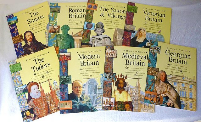 Preview of the first image of HISTORY OF BRITAIN - SET OF EIGHT BOOKS.