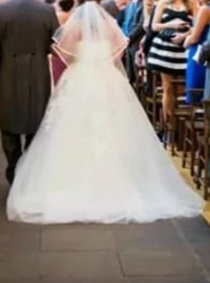 Image 3 of Pronovias White One Wedding Dress