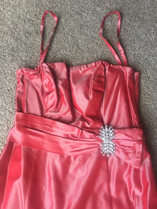 Image 3 of Red prom style dress