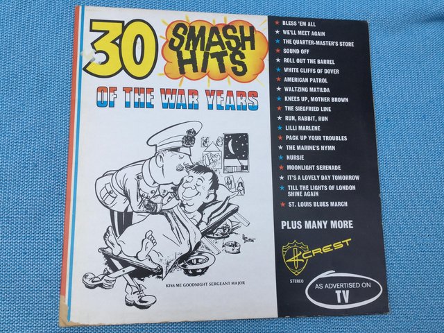 Image 2 of WAR YEARS LP RECORD