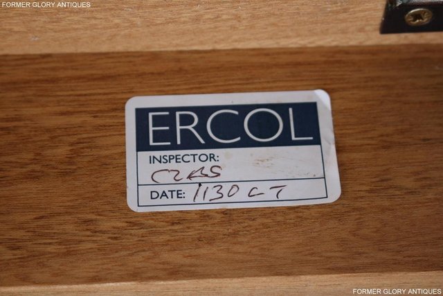 Image 29 of AN ERCOL WINDSOR LIGHT ELM CORNER TV CABINET DVD TABLE STAND