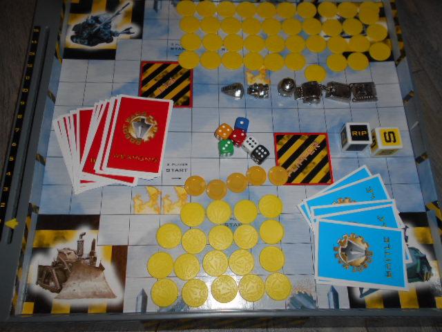Preview of the first image of Robot Wars Let the Wars Begin Roboteers Board Game Complete.