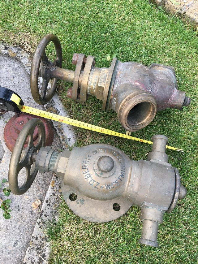 Image 2 of Victorian dry riser fire hose valves