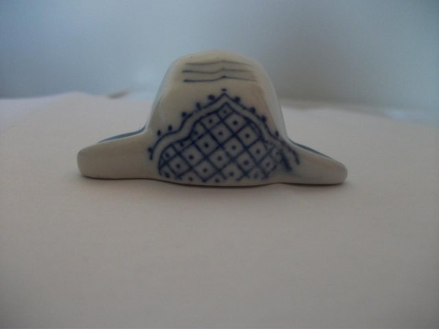 Image 4 of BLUE AND WHITE POTTERY HOOK