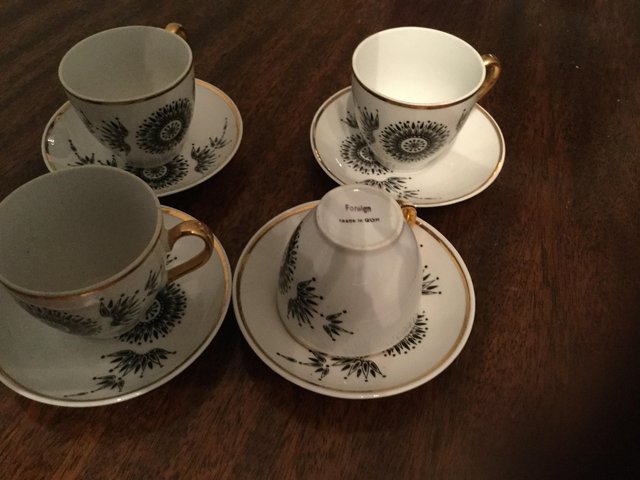 Preview of the first image of Vintage German Espresso cups.