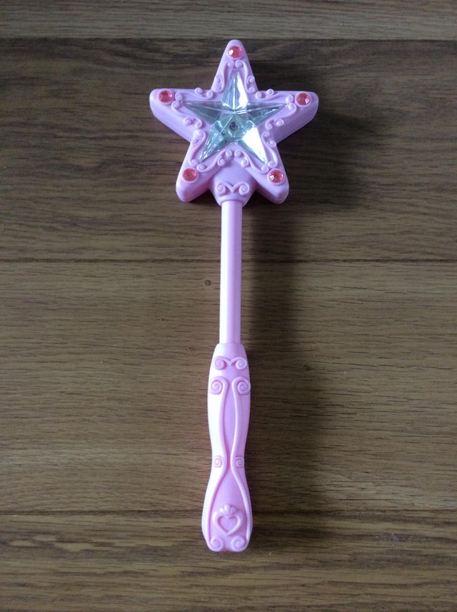 Preview of the first image of Magical Sparkle Wand -Pink.