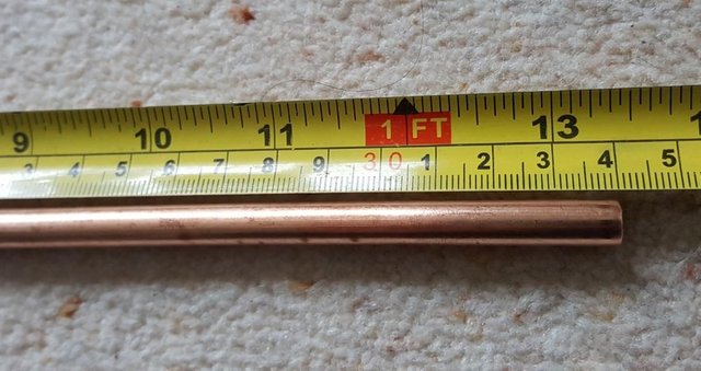 Image 3 of 8mm Copper Pipe X 3 Plumbing Tube Water Pipe Gas Pipe DIY