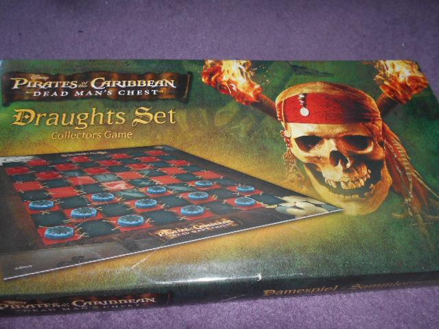Preview of the first image of Pirates of the Caribbean Draughts Set- Collectors Game.