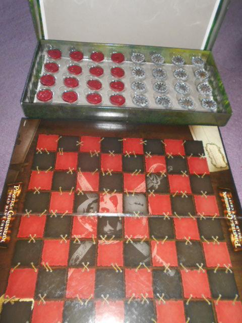 Image 2 of Pirates of the Caribbean Draughts Set- Collectors Game