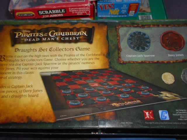 Image 5 of Pirates of the Caribbean Draughts Set- Collectors Game