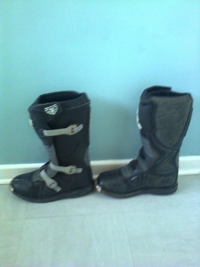 Image 3 of Wulf Sport, Motox Boots, Adult/Youths, size 5, Euro 39, ex c
