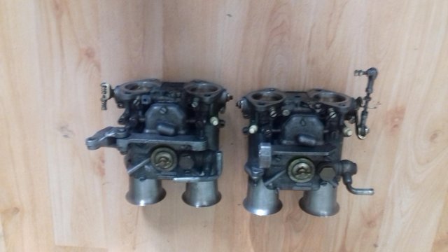 Image 2 of 1 PAIR OF TWIN 45 WEBERCARBURETTOR