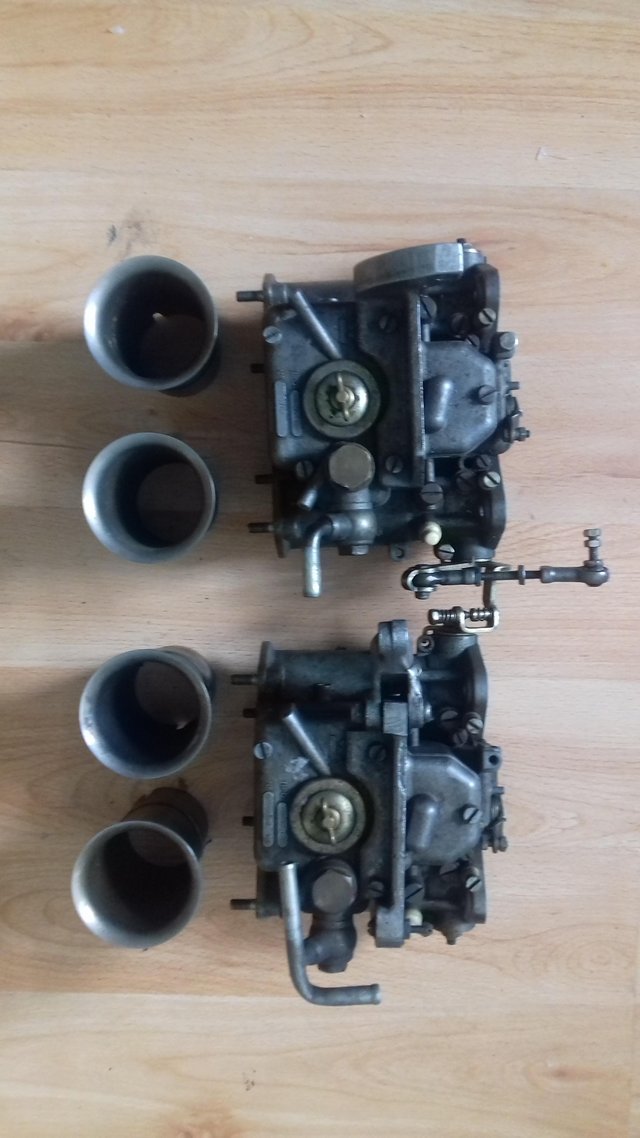 Image 4 of 1 PAIR OF TWIN 45 WEBERCARBURETTOR