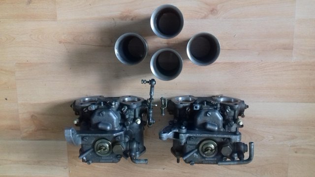 Image 5 of 1 PAIR OF TWIN 45 WEBERCARBURETTOR