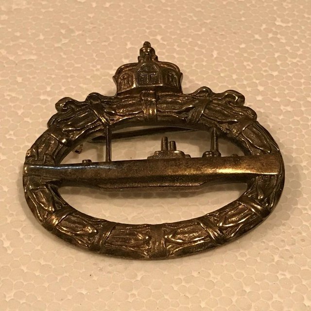 Preview of the first image of 1ww German submariners badge.