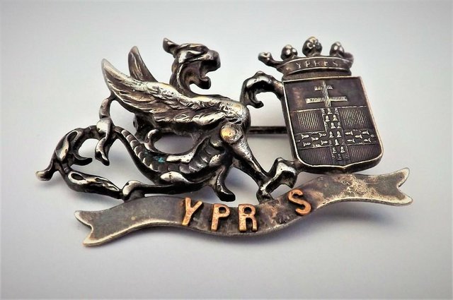 Preview of the first image of 1ww sweatheart brooch Rarest of all Ypres..